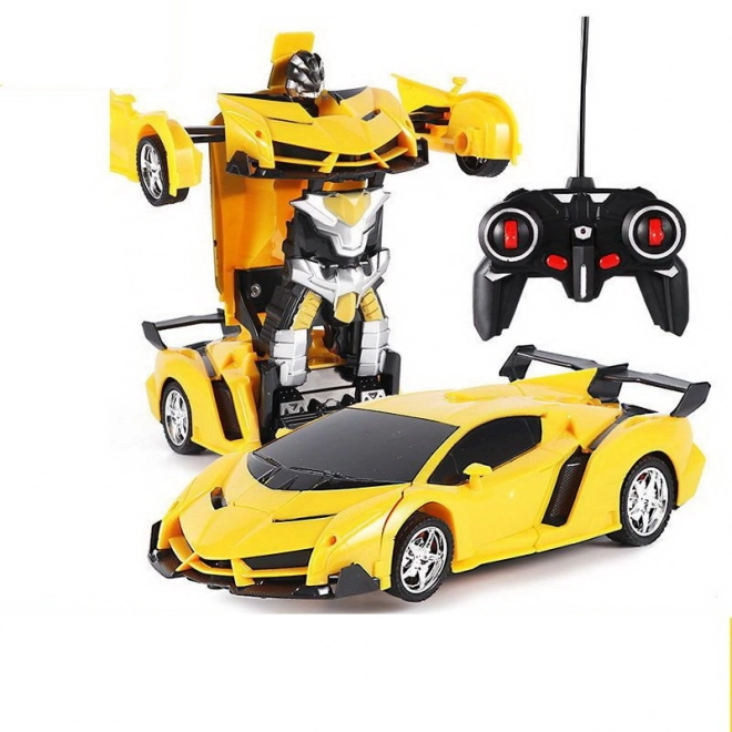 Auto Robot 2u1 Pilot R/C Svjetlo Drift Žuta