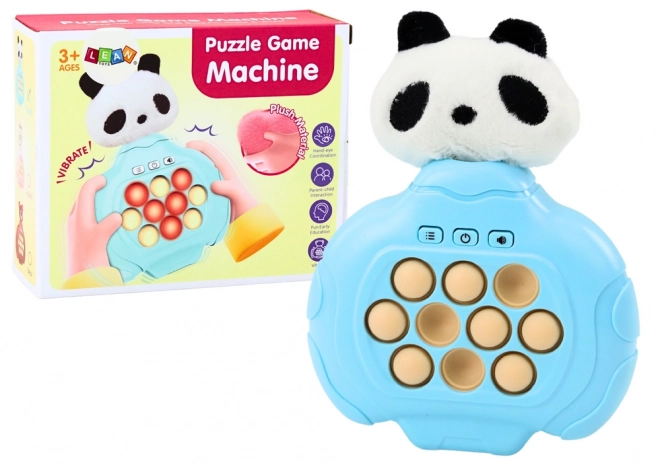 Pop-It Panda plišana arkadna konzola Vibracijska senzorska igra