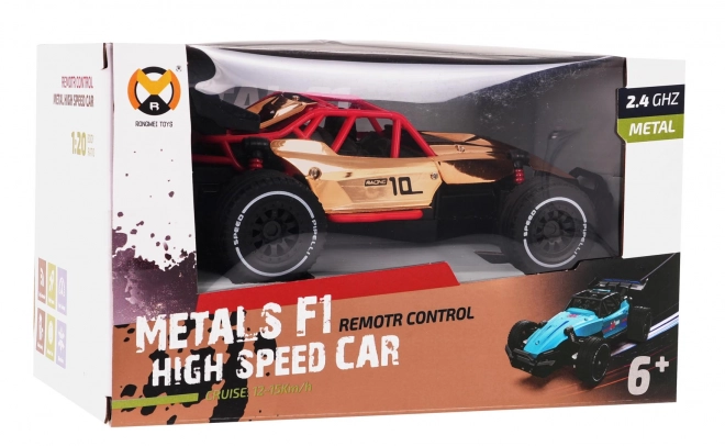 RACING 01 Zlatni R/C metalni automobil