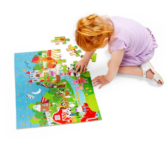 Bigjigs Igračke Puzzle Bajkovita priča