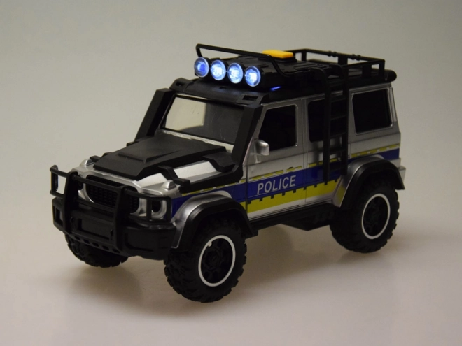 Terensko policijsko auto s svjetlima i zvukovima