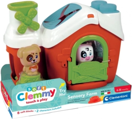 Clemmy osjetilna farma – sorter psić i kravica CLEMENTONI