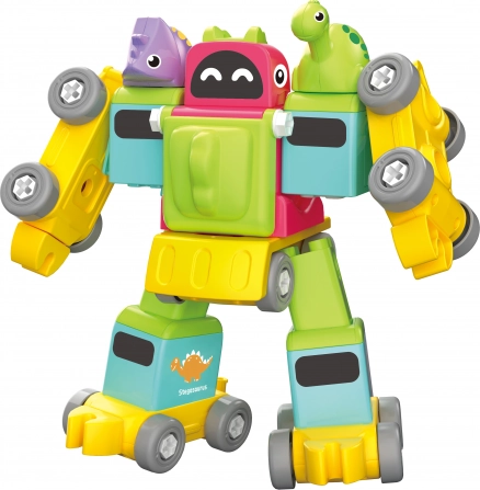Robotski dinosaurus i vlakić – vijčana građevna set