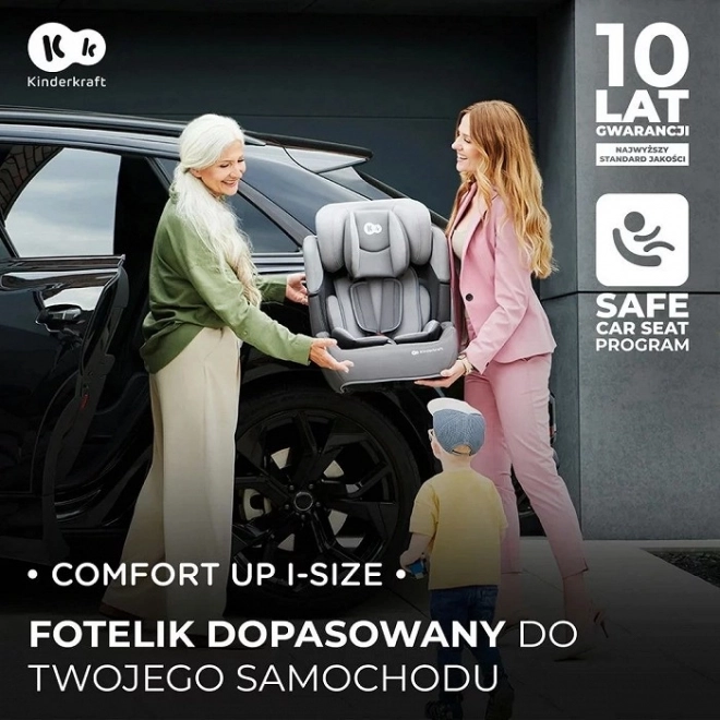 Autosjedalica COMFORT UP i-Size 76-150 cm 9-36 kg – Zelena