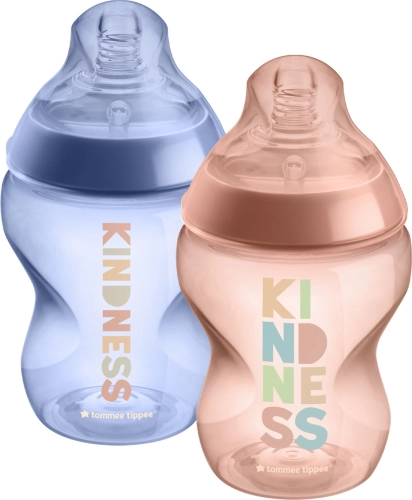 Beba bočica, ANTI-COLIC, 0+, 260 ml, kindness, 2 kom