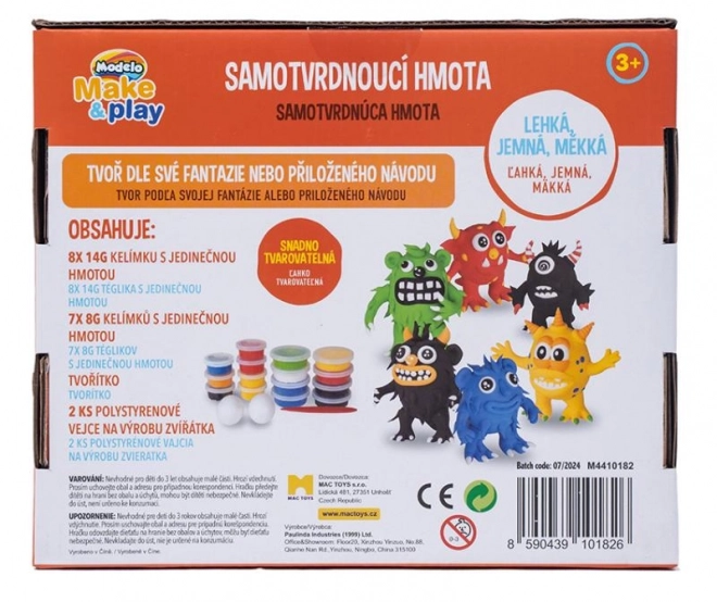 MODELO Samostalno stvrdnjavajuća masa - čudovišta