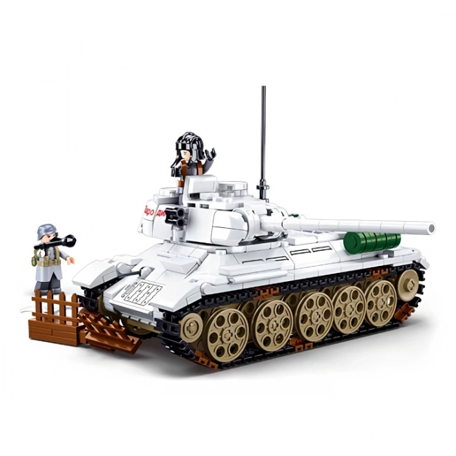 Sluban Bitka za Budimpeštu M38-B0978 Bijeli tenk T-34/85