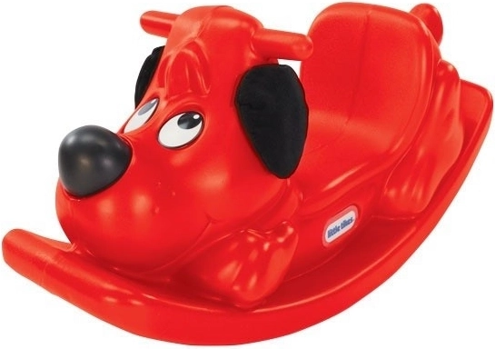 Ljuljajući psić LITTLE TIKES – crvena plastična guralica za malu djecu