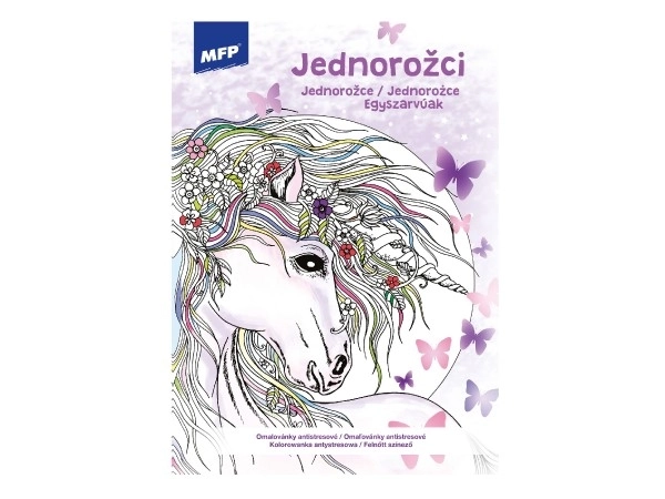 Antistresna bojanka Jednorog 21x29cm