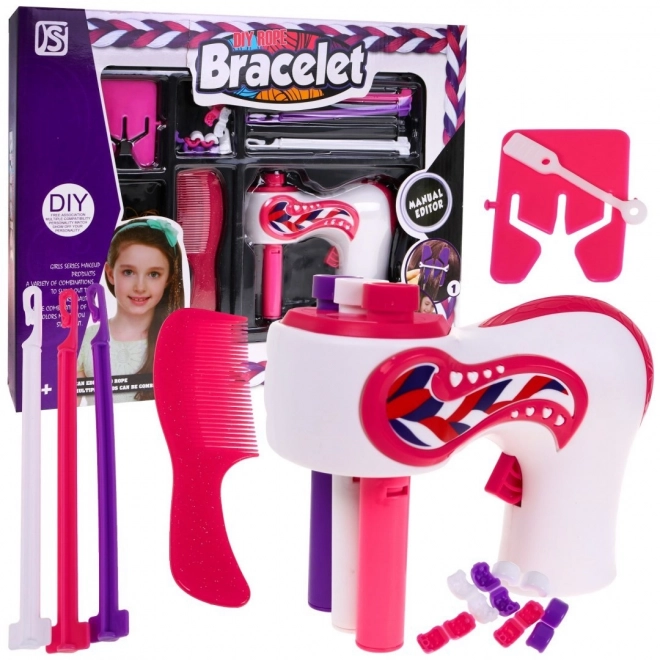 Dječji set za pletenje 6+ Brijač za kosu + dodatna oprema