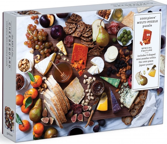 Galison puzzle sirna degustacijska daska 1000 dijelova