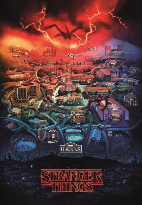 slagalica 300 dijelova stranger things