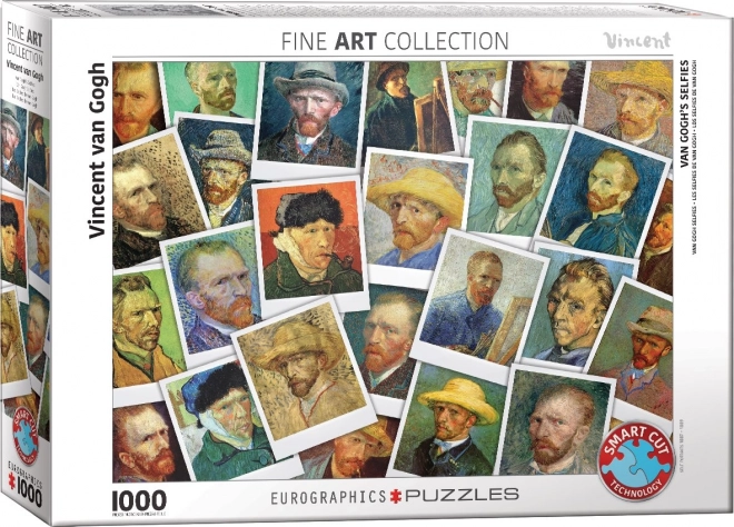 EUROGRAPHICS Puzzle Van Goghovi Autoportreti 1000 dijelova