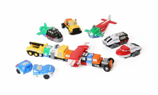 Malblo Magnetička vozila deluxe 1 set