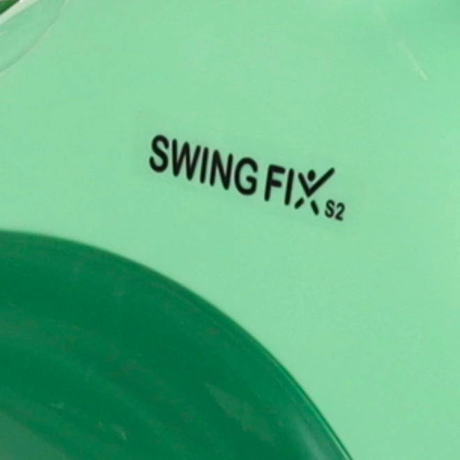 Zelena vozeća igračka Swing Fix za djecu