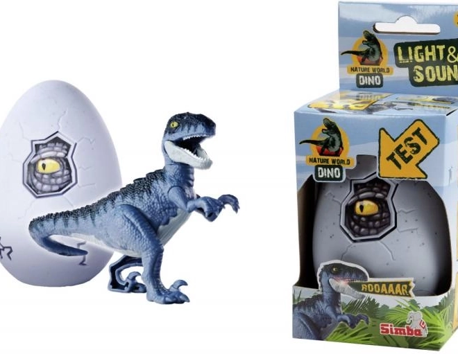 Svjetleća figura dinosaura u jajetu