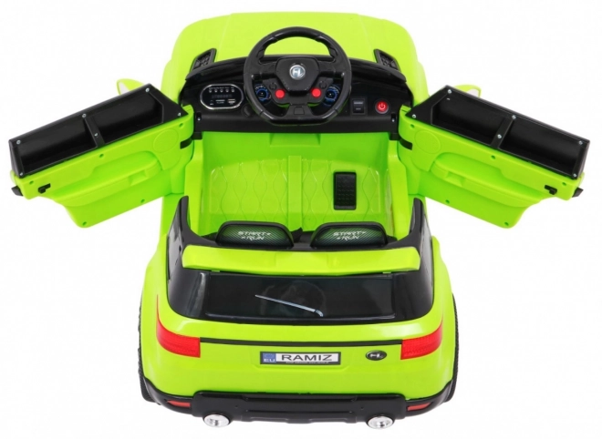 Električni autić Land Rapid Racer zeleni