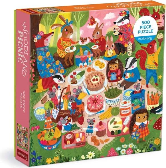 Mudpuppy puzzle Piknik u šumi 500 dijelova