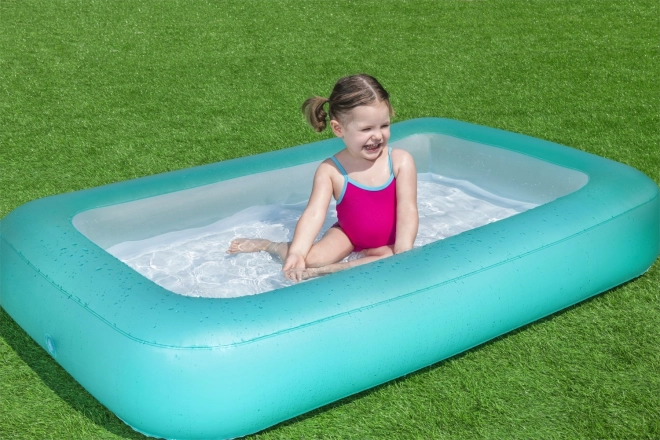 BESTWAY Pravokutni dječji napuhujući bazen 2+ 165x104x25cm + napuhujuće dno