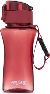 Boca za piće OXY TWiST 400 ml pastelno crvena