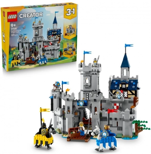 Lego Creator 3 u 1 srednjovjekovni dvorac i vitezovi na konjima