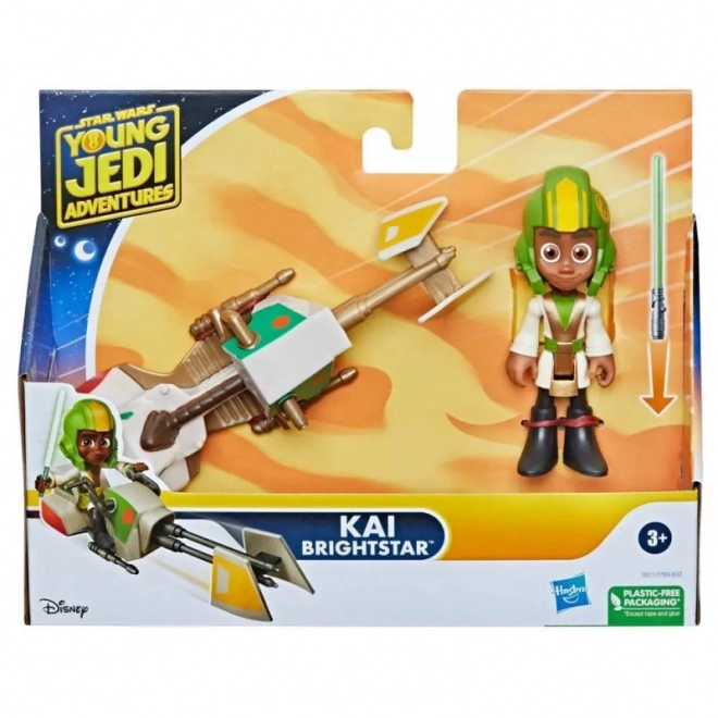 Star Wars Predškolska akcijska figura s vozilom, Kai