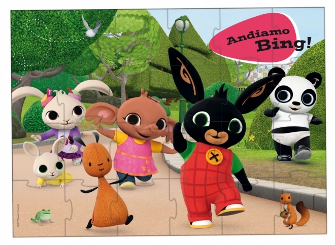 Ogromne podne puzzle 1 Bing