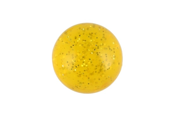 Loptica/skakačica s glitterima 6 cm