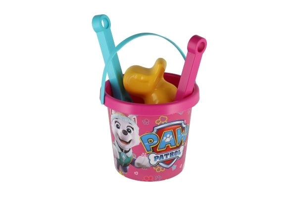 Set za pijesak 5 kom plast Paw Patrol/Psići u ophodnji roza u mreži 12x22x12cm 12m+ Wader