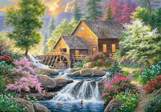 Puzzle CHERRY PAZZI Mlin ljeti – 2000 dijelova