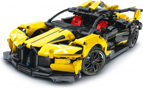 Konstrukcijski set sportski auto žuti iM.Master