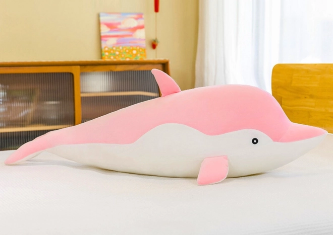 Plišani maskota ružičasti delfin 70 cm