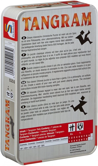 SCHMIDT Tangrami u limenoj kutiji