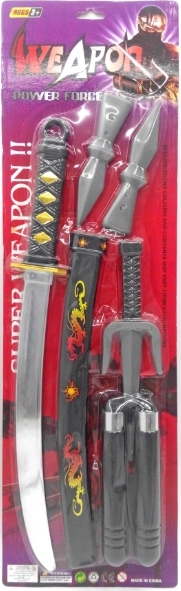 Plejo ninja set za male borce