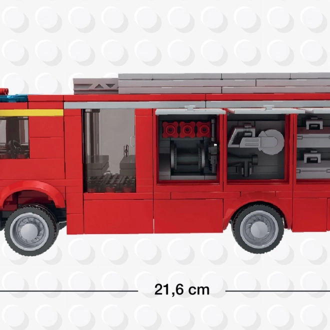 Brixies Plus Vatrogasno vozilo građevni set