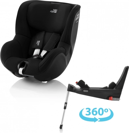 Sigurna autosjedalica Dualfix s Flexi bazom - Space Black