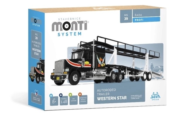 Konstruktor Monti System Autorodeo Trailer Western Star