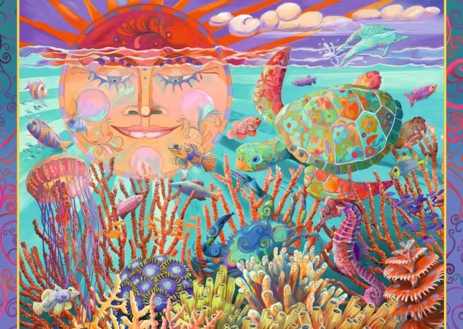 Puzzle RAVENSBURGER Sunce i more XXL 500 dijelova