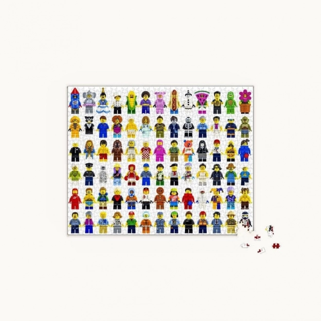 CHRONICLE BOOKS Puzzle LEGO4 Minifigurice 1000 dijelova