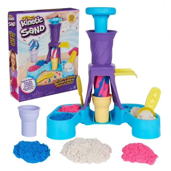 Kinetic sand sladoledarnica