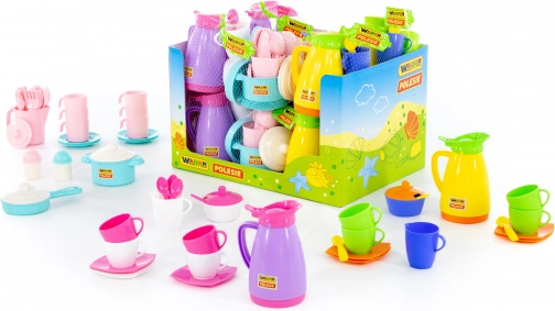 Plastični dječji set posuđa – čajni i kuhinjski setovi, 12 kom i više
