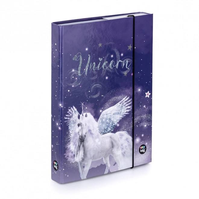 Kutija za bilježnice A5 Unicorn Pegas