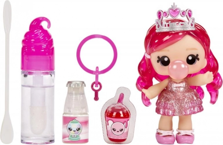 YummyLand lutkica s vlastitim sjajilom za usne Bianca Bubble Gum
