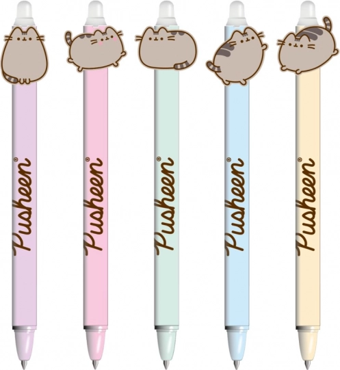 Pusheen gumirajuća gel olovka