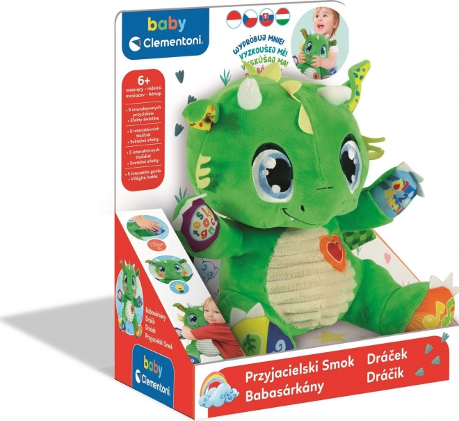 CLEMENTONI BABY Interaktivni Zmaj CZ,SK,HU,PL