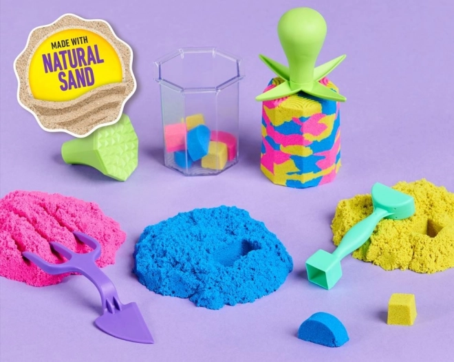 Kinetic Sand Set za stvaranje s čašicama