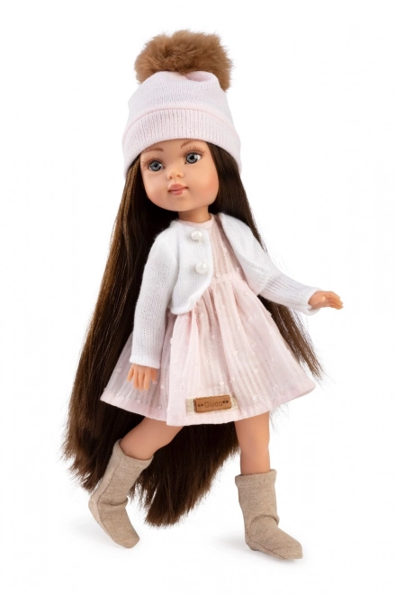 Realistična lutka Penelope s cijelim vinilnim tijelom 34 cm