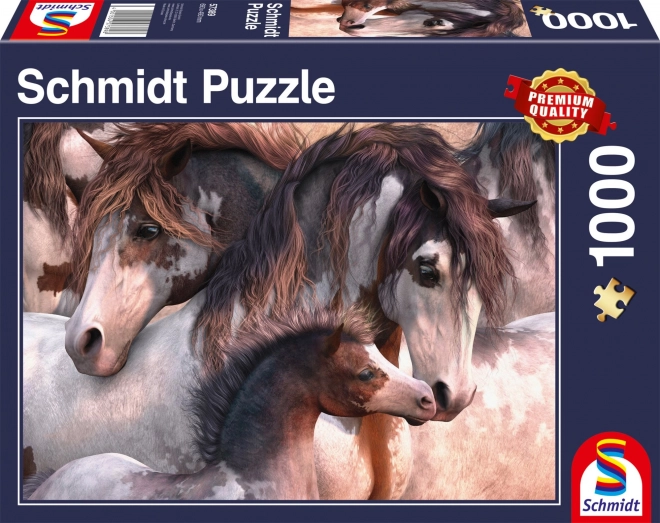 Puzzle Schmidt Konji Pinto 1000 komada