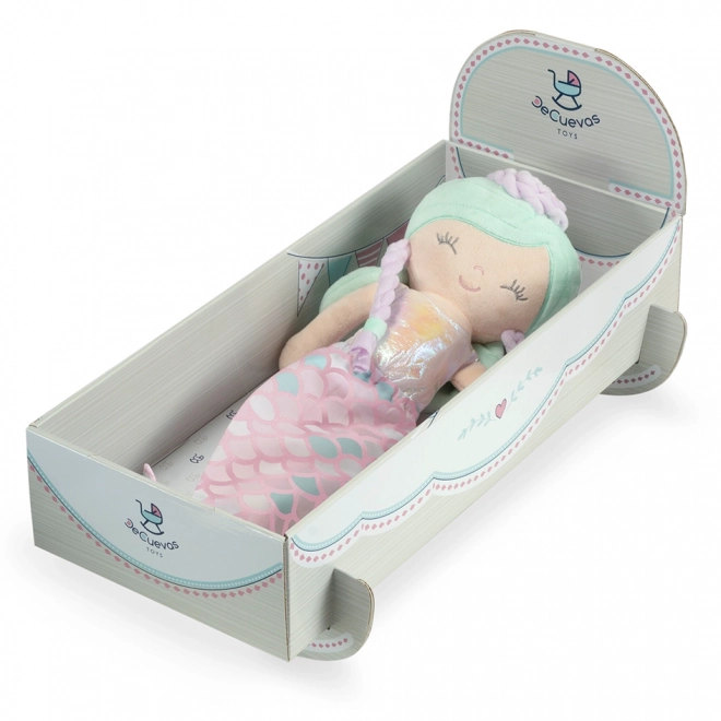 DeCuevas 20041 Plišana lutka 2u1 OCEAN FANTASY - 36 cm s kolijevkom