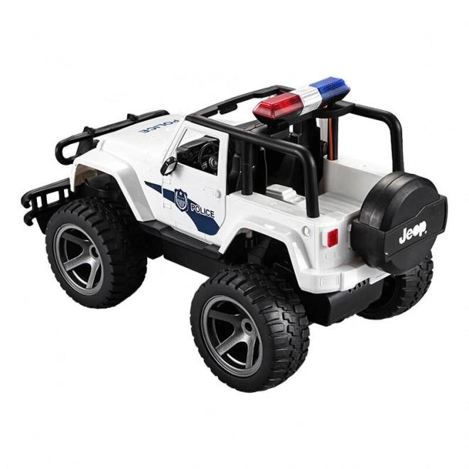 Daljinski upravljani automobil 1:12 Double Eagle (bijeli) Jeep (Policija) E550-003